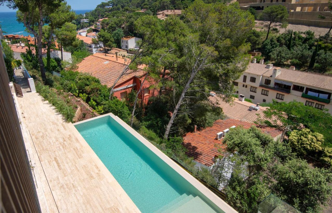 Apartament La Vie En Rouge Sa Riera Duplex, Private Parking Begur Zewnętrze zdjęcie